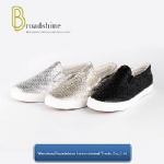 Three Colors PU Women Shoes with Rubber Outsole