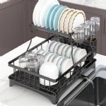 Dish Rack & Bathroom Shelf