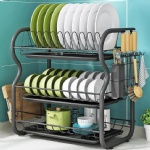 Dish Rack & Bathroom Shelf